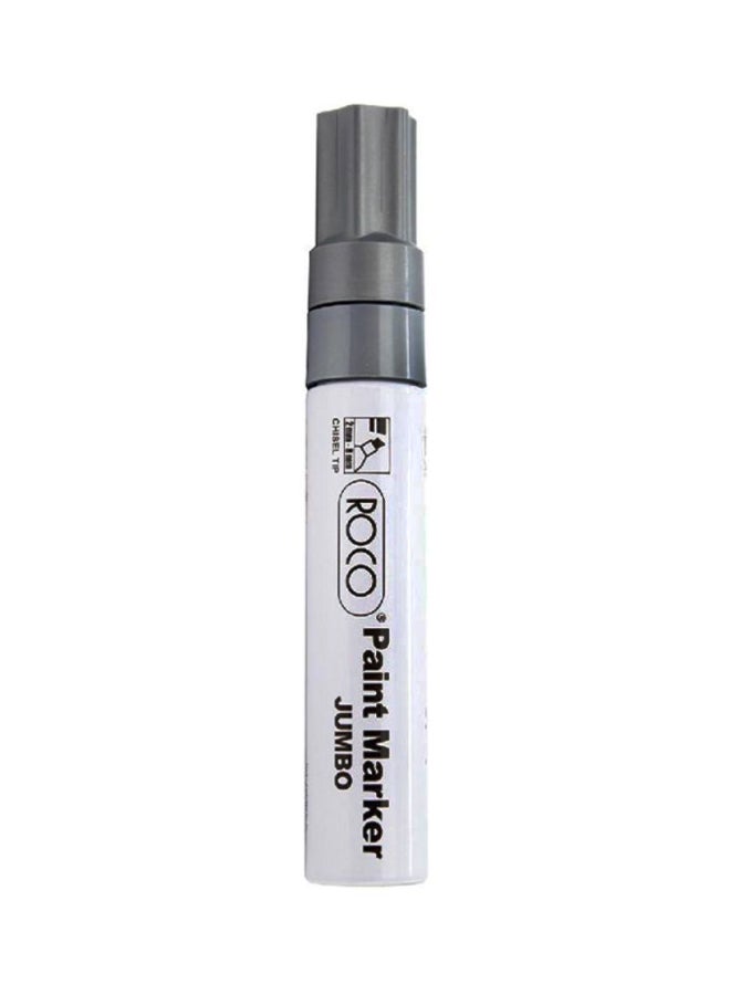 Jumbo Chisel Tip Paint Marker Silver