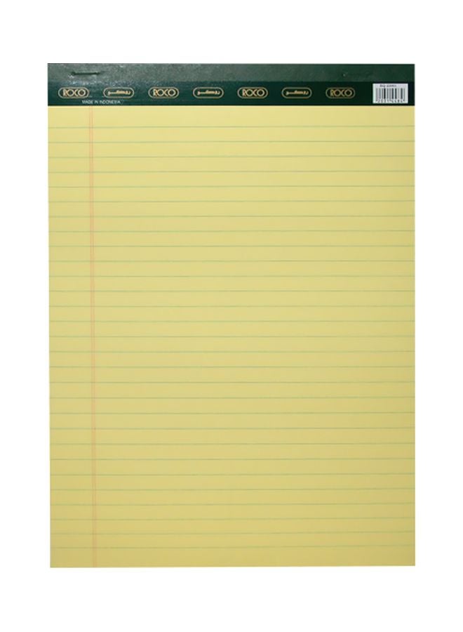ROCO A4 Writing Pad Yellow