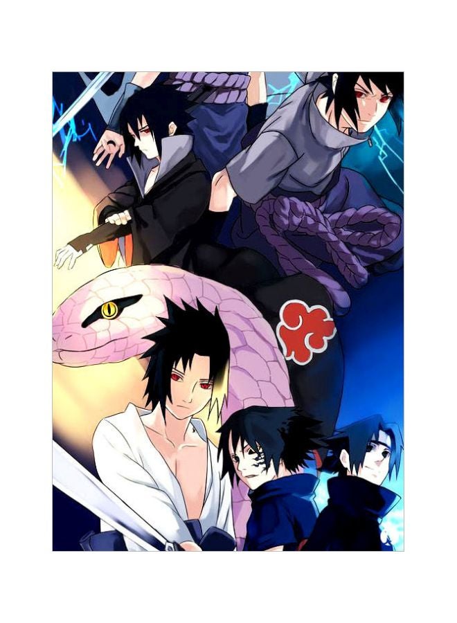 Cartoon Themed Metallic Plate Pink/Blue/White 20x15cm