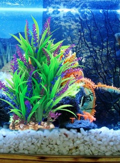 Aquarium Artificial Plant Multicolour 30 x 17cm - v1595868425/N39489149A_2