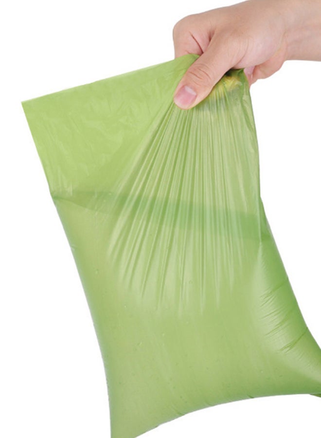 Generic 8-Piece Leak-Proof Degradable Pet Waste Bag Set Green 12.60 x 6.80cm  - Image 2