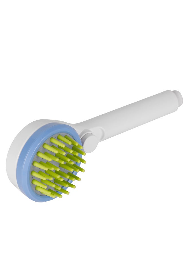 فرشاة تمشيط برشاش دش أبيض/أزرق/أخضر 24.80 x 5.50سم - Image 1