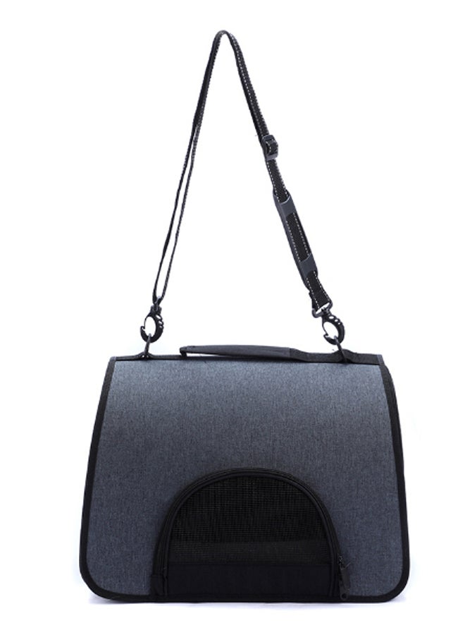 Generic Portable Pet Travel Bag Black 43.40 x 8cm - Image 1