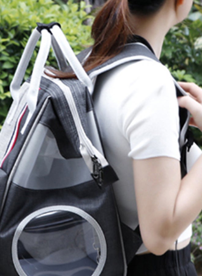 Generic Pet Carrier Travel Backpack Blue 41 x 8cm  - Image 2