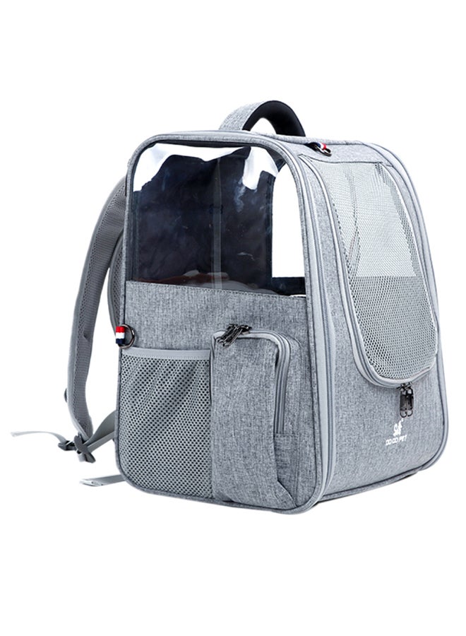 Generic Pet Carrier Travel Backpack Grey 41 x 8cm  - Image 1