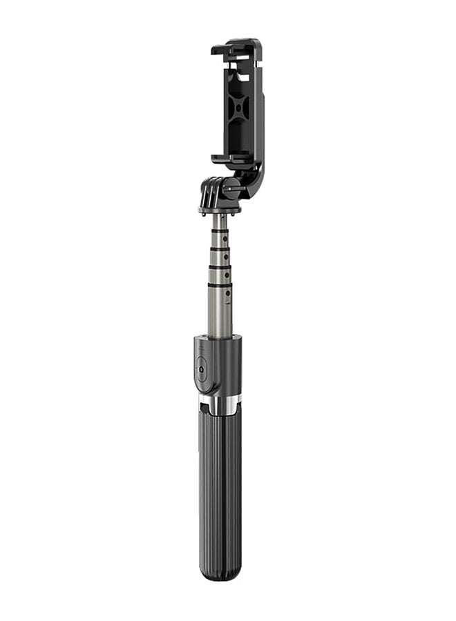 Bluetooth Foldable Handheld Selfie Stick Tripod Black/Grey  - Image 2