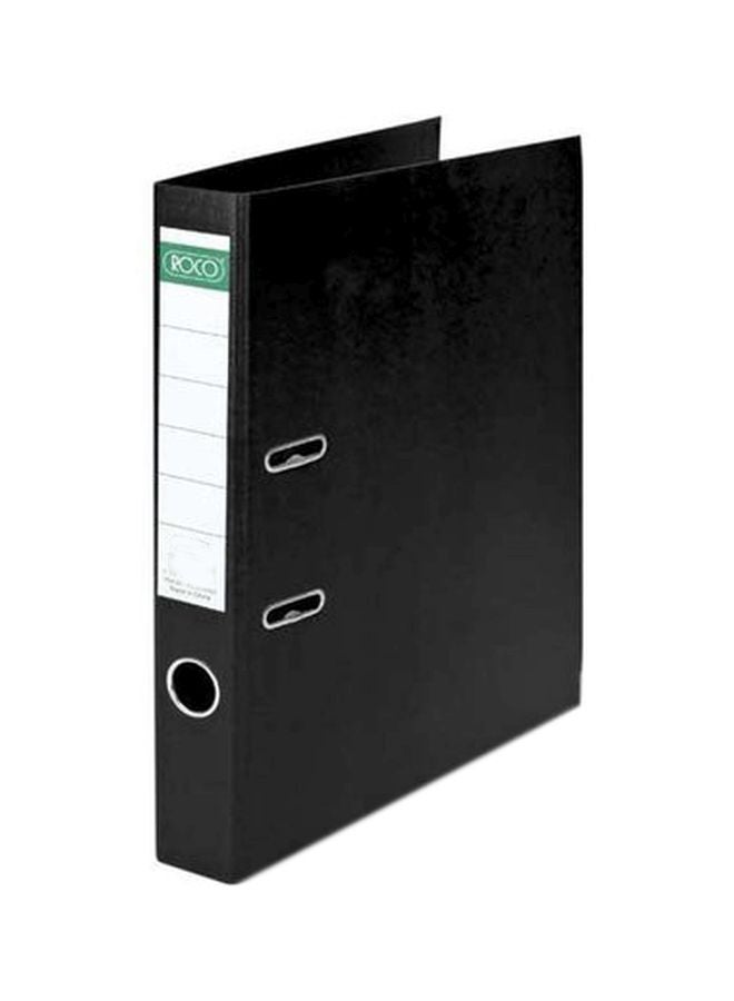 ROCO - A4 Standard Box File Black - Image 1