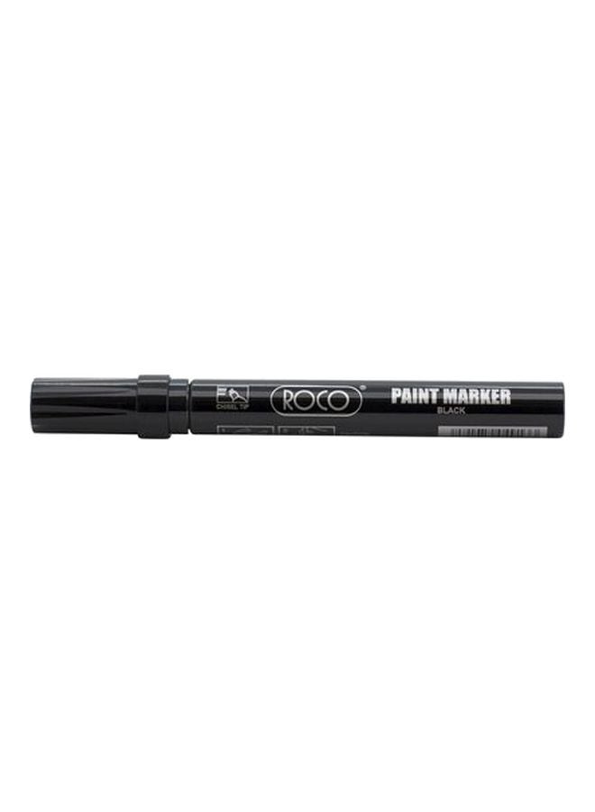 ROCO Graphic Paint Marker With Chisel Tip Black 