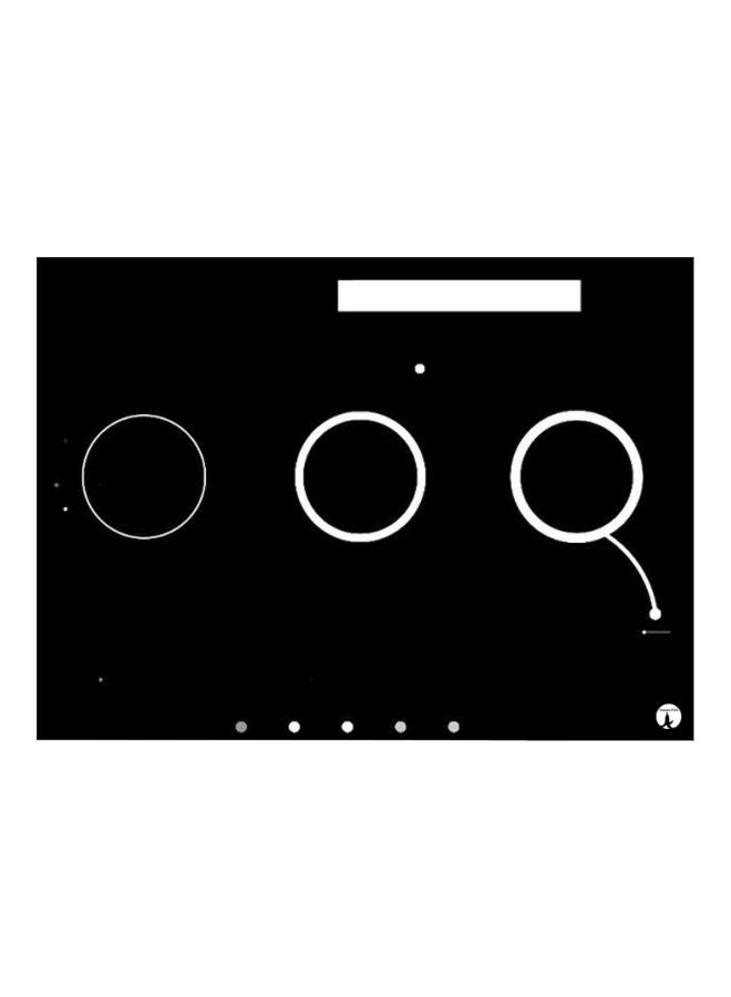 لوح من المعدن مطبوع أسود/ أبيض 20x15سم