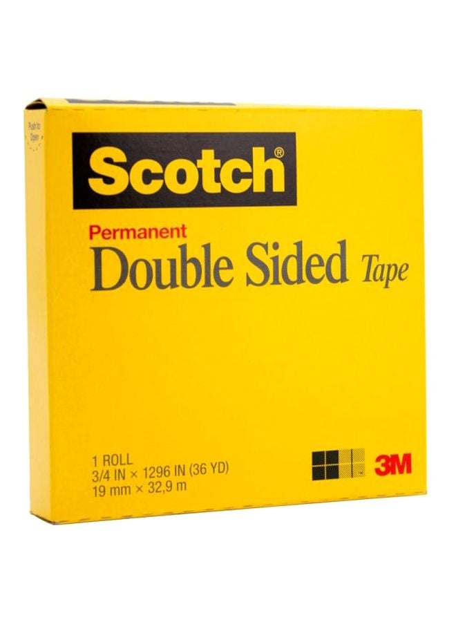 3M Permanent Double Sided Tape Clear - Image 2