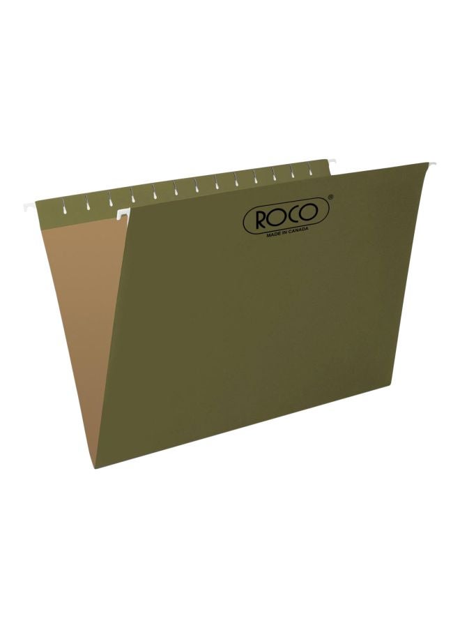 ملف معلق من الوق المقوى أخضر