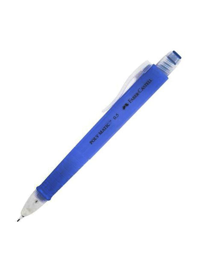 FABER-CASTELL Poly Matic Mechanical Pencil Blue/White 