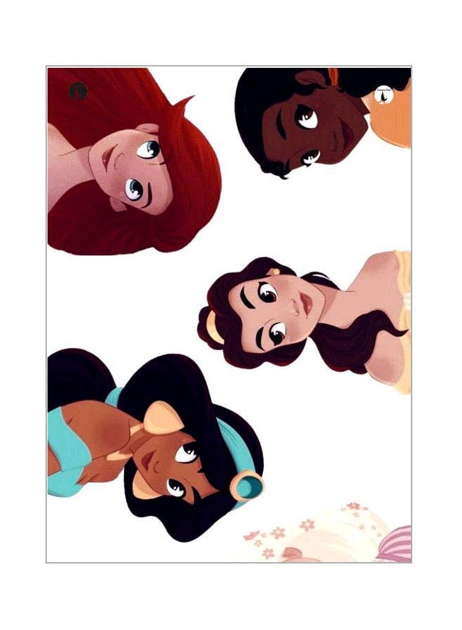 Cartoon Themed Metallic Plate White/Brown/Beige 20x15cm