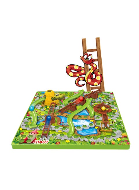 3D Snakes And Ladders Game