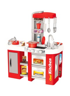 Bei Di Yuan Toys 53-Piece Portable Lightweight Durable Talented Pretend Chef Kitchen Play Set 61x33x72.5cm  - Image 1