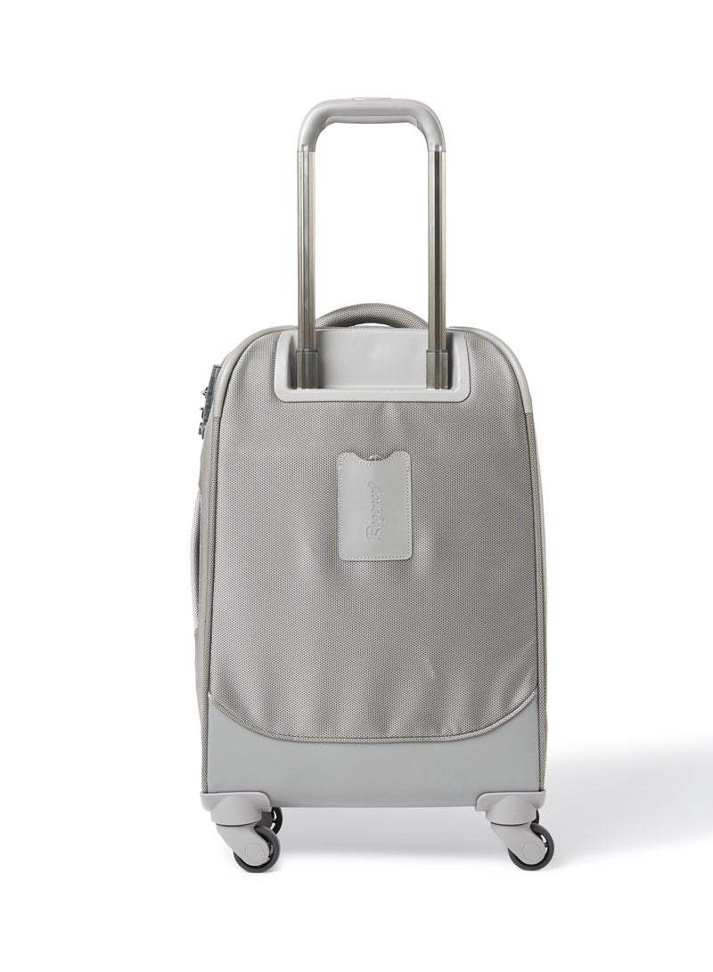 Regency Cruiser Softside Cabin Luggage Trolley Silver - Image 2
