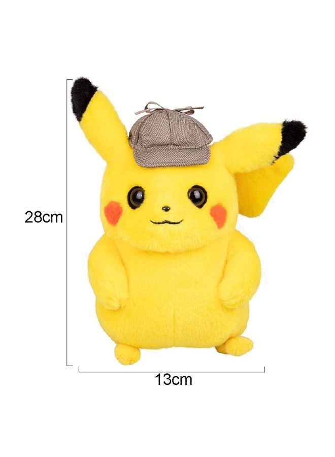 دمية محشوة بتصميم شخصية بيكاتشو من مسلسل "Pokemon" 28x13سم - Image 4