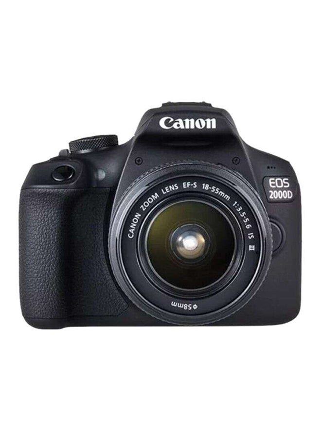 Canon EOS 2000D DSLR With EF-S 18-55mm f/3.5-5.6 IS III Lens 24.1MP, Built-In Wi-Fi And NFC - Image 1