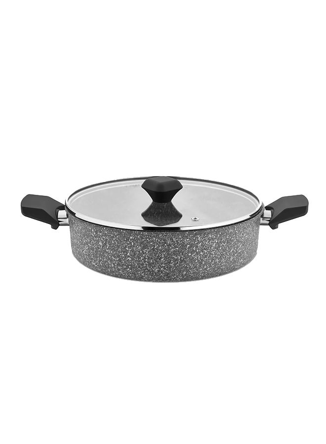 Penguen - 7-Piece Granitec Quartz Premium Cookware Set Grey/Black - Image 1
