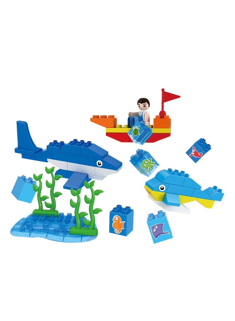 COGO 6833 47-Piece Beginner Series Blocks Set 47 3+ Years - Image 2