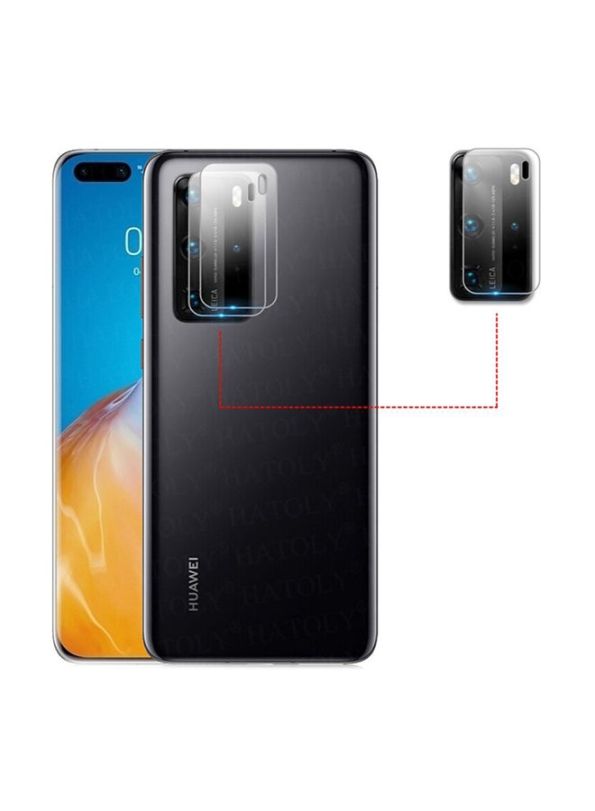 O Ozone Pack Of 2 Camera Lens Protector For Huawei P40 Pro Clear - Image 3