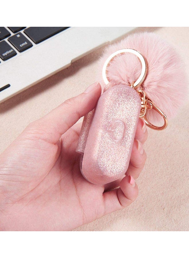 Silicone Case Cover With Strap And Fur Keychain For Apple AirPods Pro Pink - v1595932713/N39516354A_4