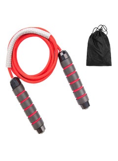 Premify Adjustable Cotton Skipping Jump Rope With Carrying Bag 3meter  - Image 1