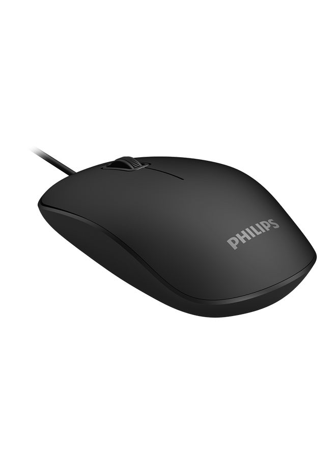 Philips Wired Mouse Black - Image 4