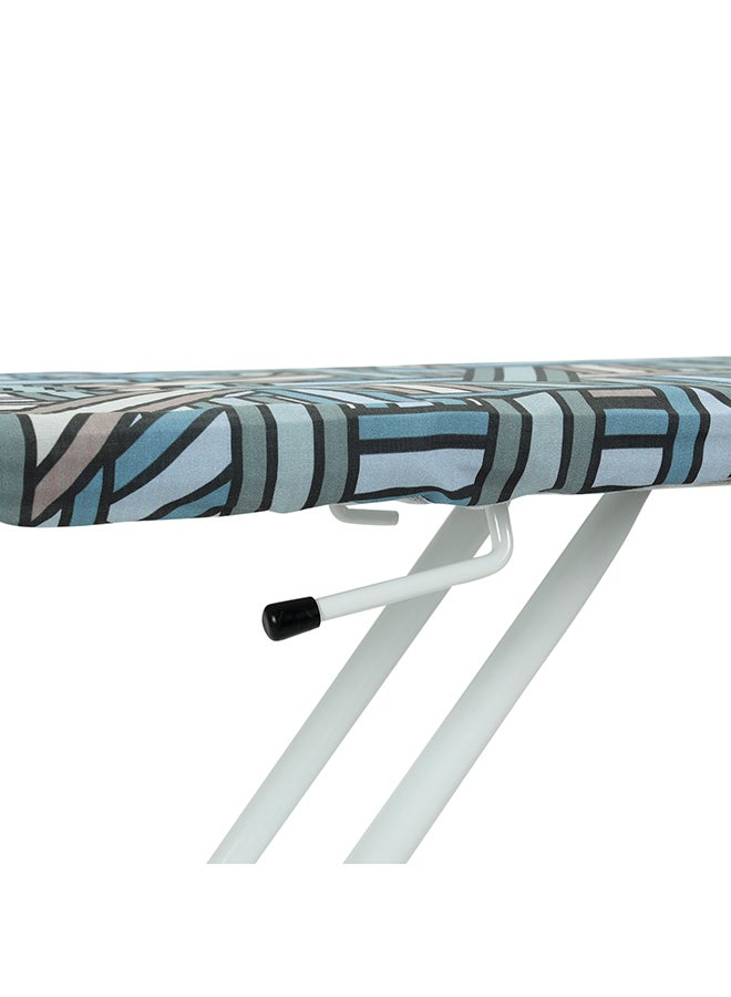 Ironing Board, 100% Cotton Cover 8Mm Foam Pad, 110 X 34 Cm Ironing Area, Adjustable Height Upto 83 Cm, Folds Flat For Easy Storage, Sturdy Sleek And Heavy Duty, Multi Color, Assorted Color, 35 X 6 X 140Cm, Made In Turkey Assorted Colour 110x34cm