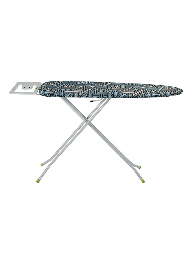 Ironing Board, 100% Cotton Cover 8Mm Foam Pad, 110 X 34 Cm Ironing Area, Adjustable Height Upto 83 Cm, Folds Flat For Easy Storage, Sturdy Sleek And Heavy Duty, Multi Color, Assorted Color, 35 X 6 X 140Cm, Made In Turkey Assorted Colour 110x34cm
