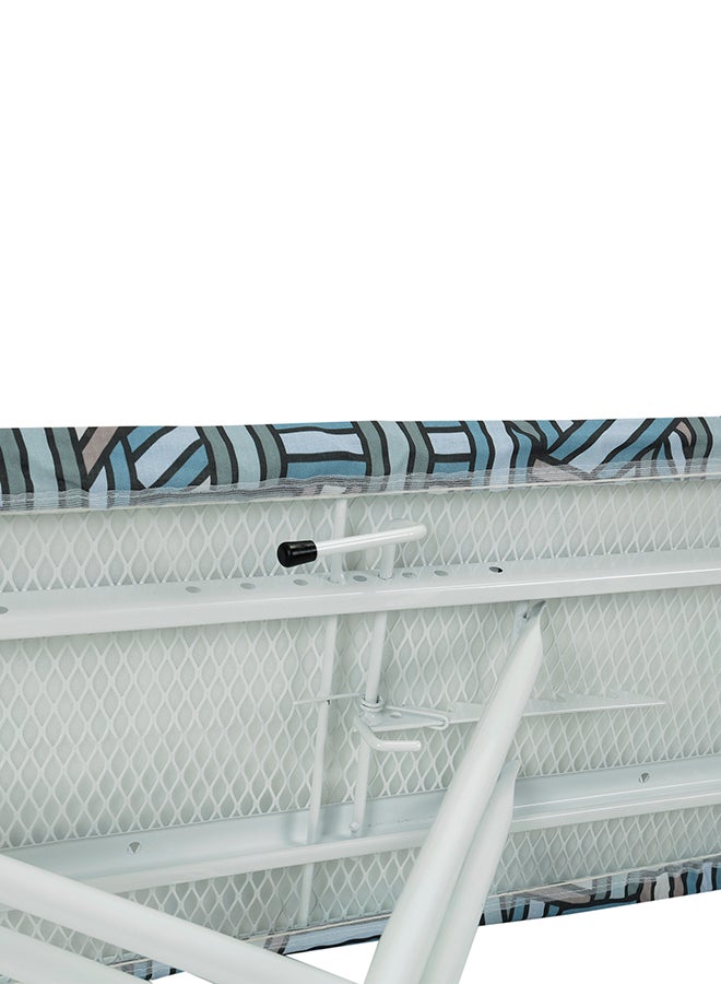 Royalford Ironing Board, 100% Cotton Cover 8Mm Foam Pad, 110 X 34 Cm Ironing Area, Adjustable Height Upto 83 Cm, Folds Flat For Easy Storage, Sturdy Sleek And Heavy Duty, Multi Color, Assorted Color, 35 X 6 X 140Cm, Made In Turkey Assorted Colour 110x34cm  - Image 2