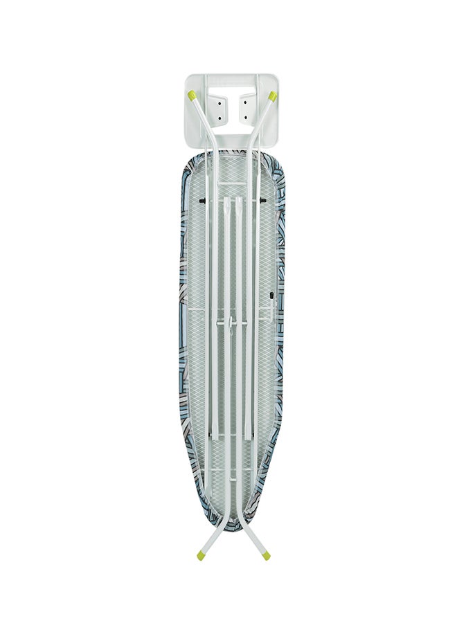 Ironing Board, 100% Cotton Cover 8Mm Foam Pad, 110 X 34 Cm Ironing Area, Adjustable Height Upto 83 Cm, Folds Flat For Easy Storage, Sturdy Sleek And Heavy Duty, Multi Color, Assorted Color, 35 X 6 X 140Cm, Made In Turkey Assorted Colour 110x34cm