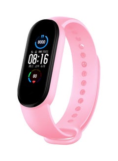 MARGOUN Replacement Strap For Xiaomi Mi Band 5 Pink  - Image 1