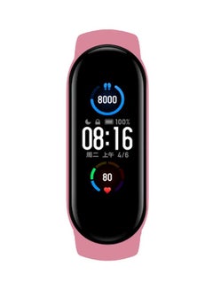 MARGOUN Replacement Strap For Xiaomi Mi Band 5 Pink  - Image 2