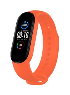 MARGOUN Replacement Strap For Xiaomi Mi Band 5 Orange  - Image 1