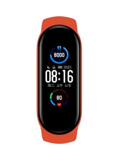 MARGOUN Replacement Strap For Xiaomi Mi Band 5 Orange  - Image 2