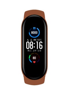MARGOUN Replacement Strap For Xiaomi Mi Band 5 Brown  - Image 2