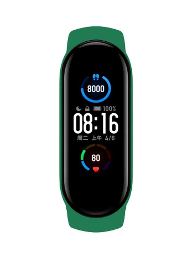 MARGOUN Replacement Strap For Xiaomi Mi Band 5 Green  - Image 2
