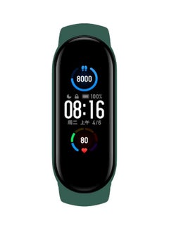 MARGOUN Replacement Strap For Xiaomi Mi Band 5 Dark Green  - Image 2