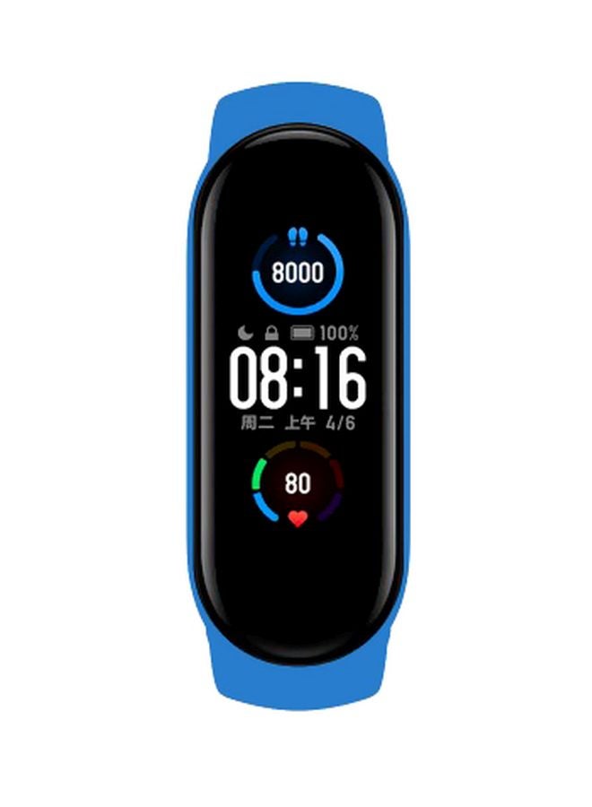 MARGOUN - Replacement Strap For Xiaomi Mi Band 5 Blue - Image 1