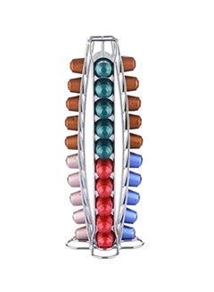 OASISWJ Capsules Holder For Nespresso Chrome 14 x 37centimeter  - Image 1