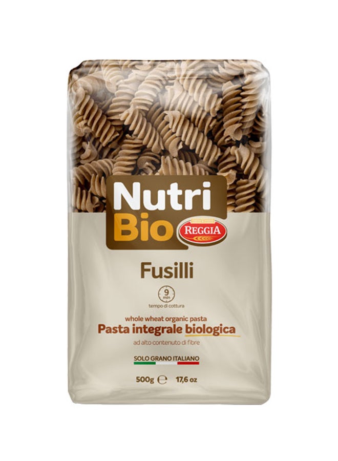 Nutri Bio Integrale Fusilli Pasta 500grams