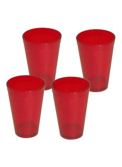 SAMBA 4-Piece Tumbler Red 4x400ml 
