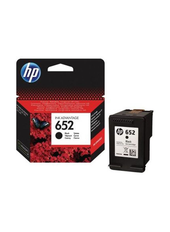 HP Ink Advantage Cartridge 652 Black - Image 1