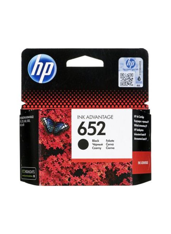 HP Ink Advantage Cartridge 652 Black - Image 3