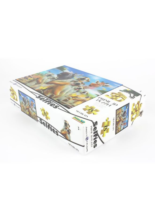 Prime 3D 48-Piece Meerkat Selfies 3D Puzzle Set - Image 2