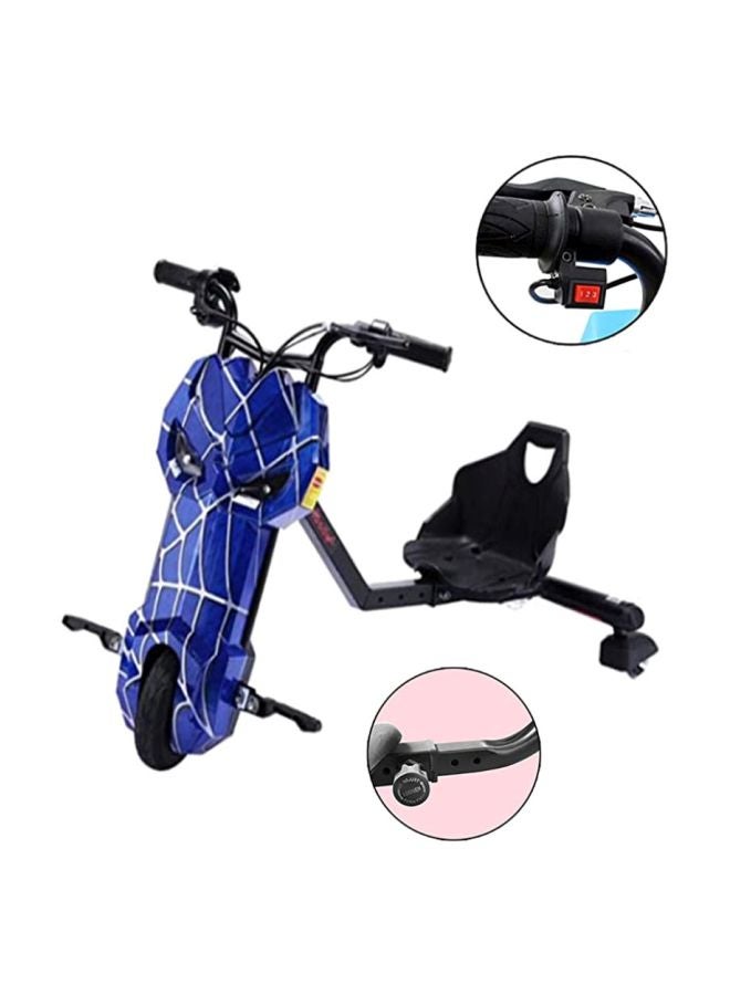 Cool Baby Electric Drift Car Ride-On Scooter Blue - Image 3