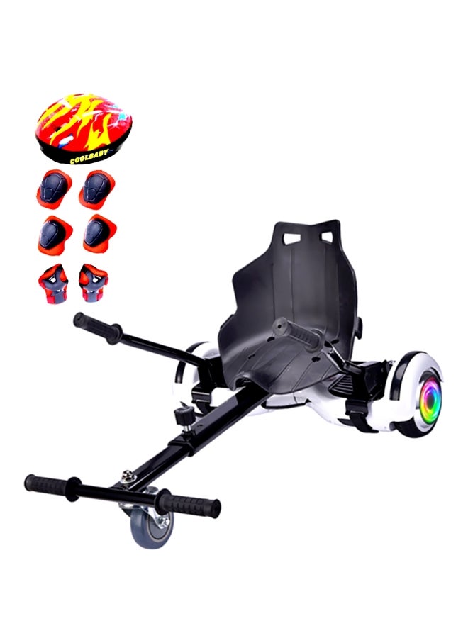 Cool Baby 2-In-1 Adjustable Hoverboard With Protective Gears Multicolour 39x68x100cm - Image 1