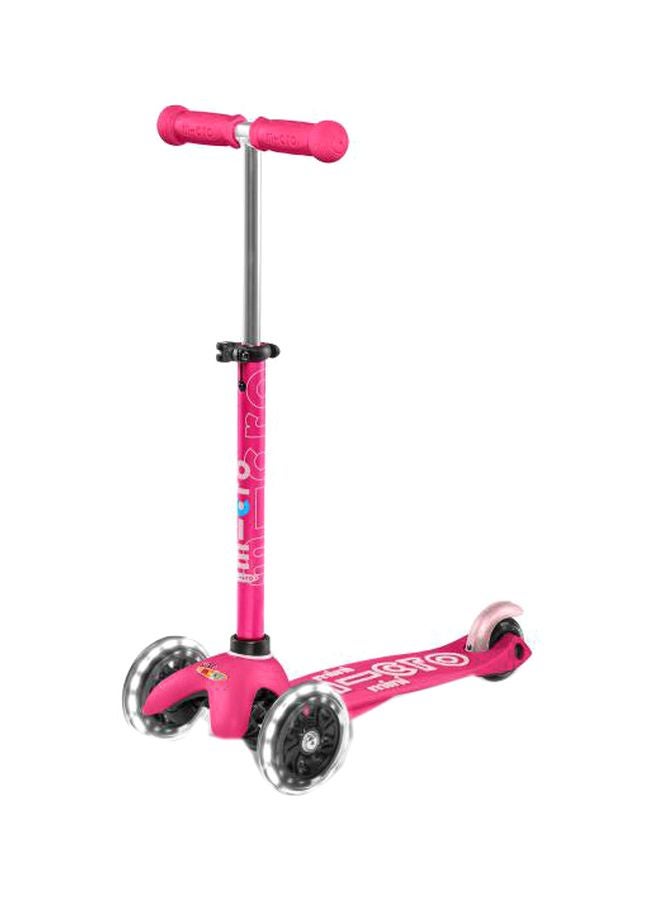 Micro Mini Deluxe Scooter With LED Pink - Image 1