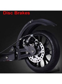 Cool Baby Adjustable And Foldable Kick Scooter With Disc Brakes For Kids, 12+ Years 108x95x20cm  - Image 4